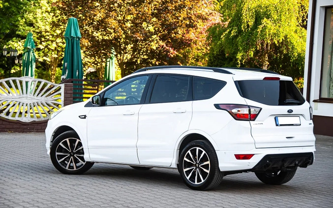 Ford Kuga cena 69990 przebieg: 93000, rok produkcji 2018 z Nowe Warpno małe 631